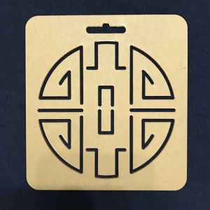 [งานแฮนด์เมดที่มีกลิ่นหอม] เทมเพลตปักลายแบบหนามออกแบบเองเครื่องมือตัดสายไฟควิลท์เทมเพลตการวาดภาพฟูลู่ซื่อ