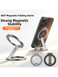 SENQIAOBU | Magnetic Foldable Phone Stand Rotating Non-Adhesive Mounting Bracket with Dual Ring