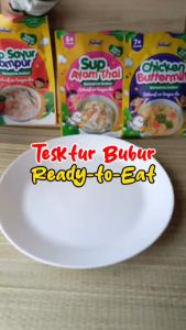 FAWWAZ | BABY FOOD MAKANAN BAYI READY TO EAT PES BUBUR PORRIDGE PUREE CHICKEN STOCK MIREPOIX CARBONARA