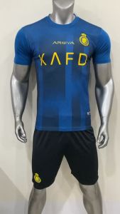 Quần Áo Bóng Đá Trẻ Em  CLB Al Nassr  logo thêu thun lạnh cao cấp CR7