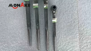 MONAKE Alat Jerman Kunci Ring Rachet 2 Arah Skafolding(COD)12mm-27mm Double Rachet Ring Kunci Pas Ring Torsi Torque Kombinasi