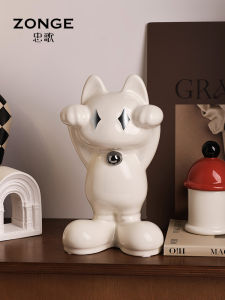ZHONGGE | Lucky Wealth-inviting Cat Modern Minimalist Home Decor