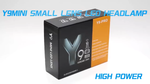 1คู่ Y9 Pro ไฟ LED ไฟหน้ารถยนต์ ไฟตัดหมอก ไฟหน้ารถยนต์ H4 H11 H9 H8 ทนทาน การเจาะแสงที่แข็งแกร่ง