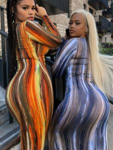 ชุดเดรสยาวกระโปรงขั้นตอนเดียวสําหรับผู้หญิง Street สไตล์แขนกุดกลางเอวเสื้อสวมหัวชุดฤดูร้อน