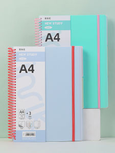 Deli Jia A5 Spiral Notebook Grid Paper Thickened Inner Core Tearable Diary Book Mind Map High Quality Student Notebook