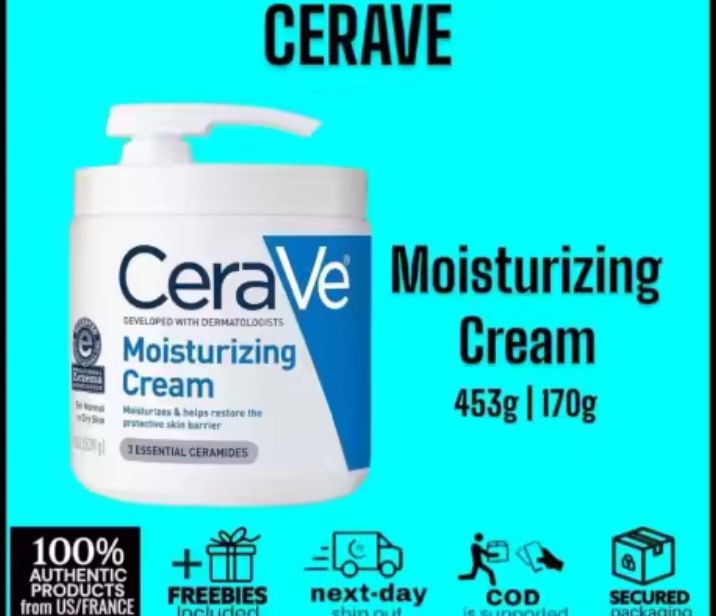 Cerave Moisturizing Cream With Pump 453g Lazada Ph