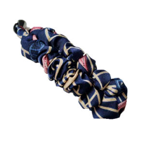 Black Thin Hair Suitable Small Fabric Banana Clip