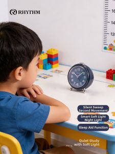RHYTHM | Loud Wake-Up Cute Mini Desk Clock