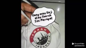 Kantong Kerikil Manasik Muslim  Bahan Tebal Dan Nyaman Tas kerikil Umrah dan Haji