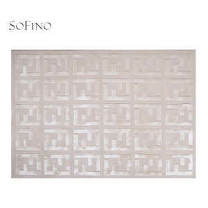 SoFINO | Vintage French Double F Luxury Rug
