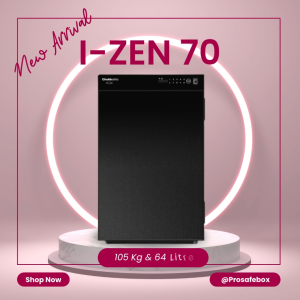 Chubbsafes I-Zen 70 (105kg) Electronic Lock Safebox Safety Box Security Safe