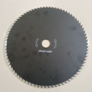 ใบมีดตัดหญ้า ใบวงเดือนไม่ติดเล็บคาร์ไบต์ 16นิ้ว 24 30 40 ฟัน