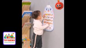 ToysgeniX Gift For Kids Wall Poster ABC Alphabet Number Audio Wall Chart Preschool Talking Poster Educational Kids Toys
