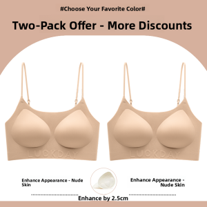 PIER N°5 | Invisible Breathable Summer Thin-Strap Off-Shoulder Small-Bust Push-Up Bra