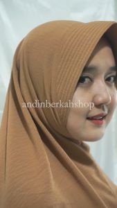 BERGO PET CRINGKLE AIRFLOW (XL) / JUMBO / JILBAB BERGO PET CRINKLE