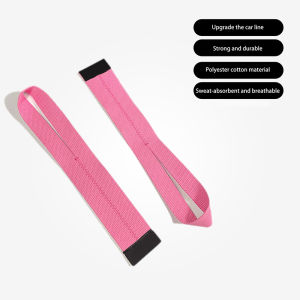New 1Pair Gym Lifting Straps Weight Lifting Wrist Weight Belt Body Building Gloves For Women Men Fitness Crossfit Barbells Power