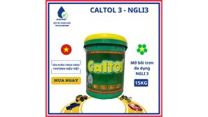 Mỡ bôi trơn da dụng chịu nhiệt 70 độ MEKONG CALTOL 3 NGLI 3 - 15 KG
