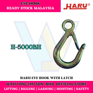 HARU EYE HOOK WITH LATCH (H-5000BH)