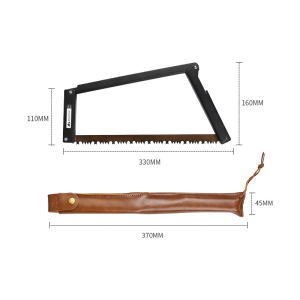 Shine Trip Outdoor Folding Saw Aluminum Alloy Camping Multifunctional Saw Camping BC Survival Handheld Cutting Portable Saw