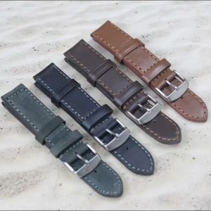 Tali Strap Kulit Jam Tangan Pria Ukuran 20mm