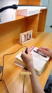 Full-Spectrum Table Lamp Clamp Eye-Caring LED Lamp for Beauty Nail Art Desk Study Long Work Light USB Plug-In Bedside