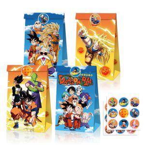 Bandai | Goku Dragon Ball Birthday Party Favors Keychain Stickers Bracelets Gift Bag Pinata Fillers Rewards Wedding Decoration Supplies