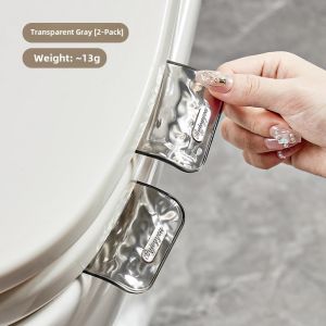 Toilet Lid Lifter Seat Cover Flip Cover Lift Tool Bathroom Household Plastic Material Universal Size Toilet Opening Tool