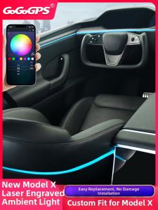 GOGOGPS | Atmosphere Ambient Breathing Light Car Interior Modification