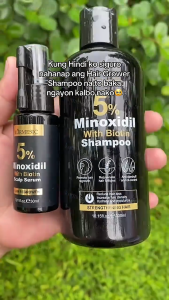 Minoxidil 5% Hair Growth with Biotin Shampoo 300ml for Hair Loss Treatment Multi-Effect Hair Conditioner Growth Essence