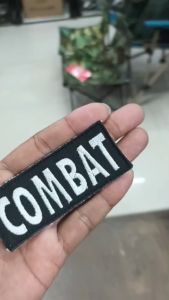 Tec40 COMBAT VELCRO PATCH SIZE 90x35mm อาร์มตีนตุ๊กแก ปักจักร งานปัก ไรท์สาระกับครูแว่น Tec40store