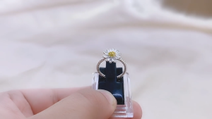 แหวนเดซี่ แหวนเงิน 925 แหวนดอกเดซี่ เดซี่ Daisy แหวนมินิมอล minimal แหวนแฟชั่น แหวนเกาหลี ปรับขนาดได้