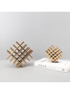MOLORE | Geometric Creative Metal Grid Decorative Item