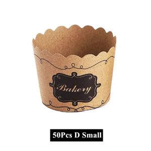 50Pcs Cupcake Paper Cups Wrapper Baking Cake Cup Bakery Party Supplies Wedding Cake Mold Muffin Cupcake Liners Baking Supplies