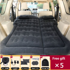 Car Bed Car Air Mattress Backseat Mattress Suv Camping Inflatable Couch for Car Suv Truck Home Outdoor Tent Rv with Inflatable Pump