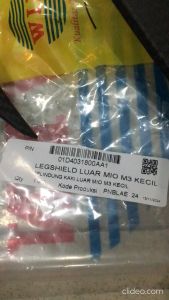 Legshield Leksil Sayap Luar Kecil MIO M3 MIO Z MIO 125 2014 2015 2016 2017 Merk Win
