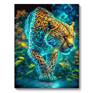 Beautiful Leopard Animal Scene Jigsaw Puzzle 500/1000/1200/2000PCS Mindful Game Stress Relief Decor Gift