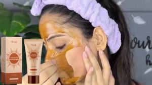 HOYGI Lighten Spots Peel-Off Mask Cleaning Pores Brightening Freckle Anti-Blemish Even Skin Tone Moisturizing Firm Facial Mask 100g