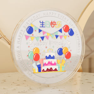 Creative Birthday Coin Personalized Engraving Happy Birthday Token Special Practical Gift for Girls Festive Creative Gifts