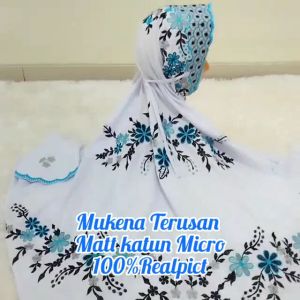 Mukena Lajuran Santri Dewasa Polino Jumbo Adem Katun Polos Santri Pondok Bahan Adem Lembut Tebal Dingin Mewah Elegan Murah