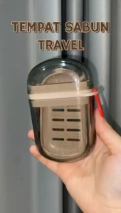 TEMPAT WADAH SABUN BATANG PORTABLE TRAVEL SOAP BOX CASE KOTAK SABUN KAMAR MANDI SABUN BATANGAN