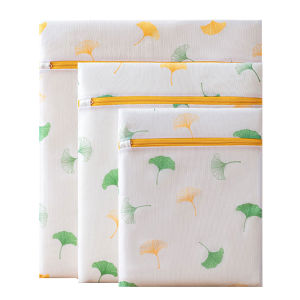 Laundry Bag Fine Mesh Printted Washing Bags Washing Machine Clothes Organizer Basket Clothes Cleaning Protect Anti-deformation