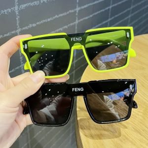 Korean Style Kids Sunglasses Children Boy Girl Retro Cute Square Frame Sun Glasses UV400 Eyewear