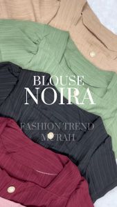 Blouse Noira Atasan Wanita Korea Terbaru Atasan Korea Trendy Kekinian Viral Blus Kantor Wanita FTMHN