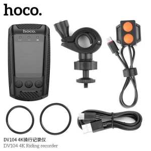SY-HOCO DV104 กล้องแอคชั่น ติดจักรยาน 4K 60fps x 2 ล้านพิกเซล ไฟฉายในตัว กันน้ำ IPX5 action cam hc4