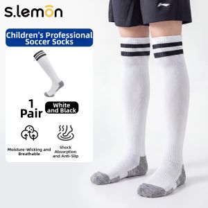 s.lemon | Non-slip Summer Long Soccer Socks for Kids
