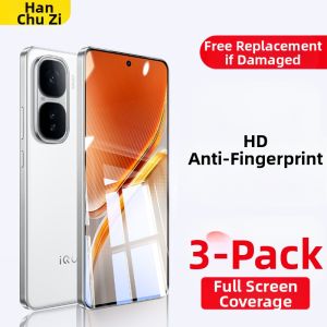 HANXIAOSHE | Fingerprint Unlock Compatible Full Coverage Tempered Glass Screen Protector for iQOO Neo 10 Series