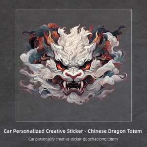 Dragon Totem Creative Car Stickers Motorcycle Decoration Waterproof Scratch Covering Sticker Electric Vehicle Decal