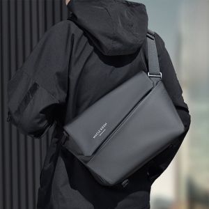 กระเป๋าสะพายข้างผู้ชายสำหรับ iPad pro 13 นิ้ว กระเป๋าใส่ของสำหรับเดินทางแบบสะพายข้าง กระเป๋าใส่ของแบบสะพายข้างสำหรับเด็กและเยาวชน