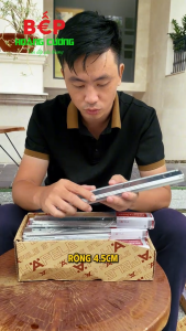 Hafele Ray Bi 494.02.461 – Không Giảm Chấn – Chính Hãng – Phù Hợp Tủ Ngăn Kéo Nội Thất