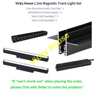 Vicky House Commercial and Home Decoration 150cm Magnetic Track Set High Quality and Long Service Life